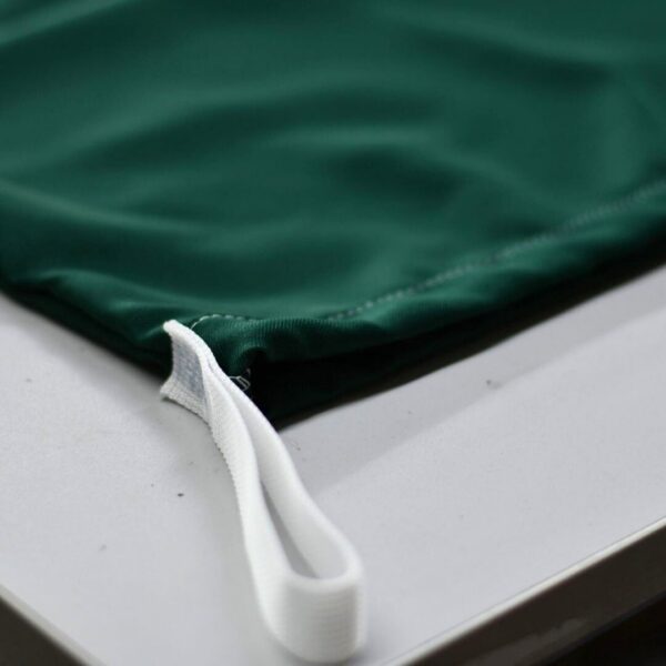 Saco médico bacteriostático verde con hilo de carbono 90x75 cm