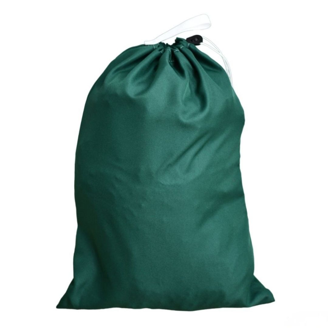 Saco médico bacteriostático verde con hilo de carbono 90x75 cm
